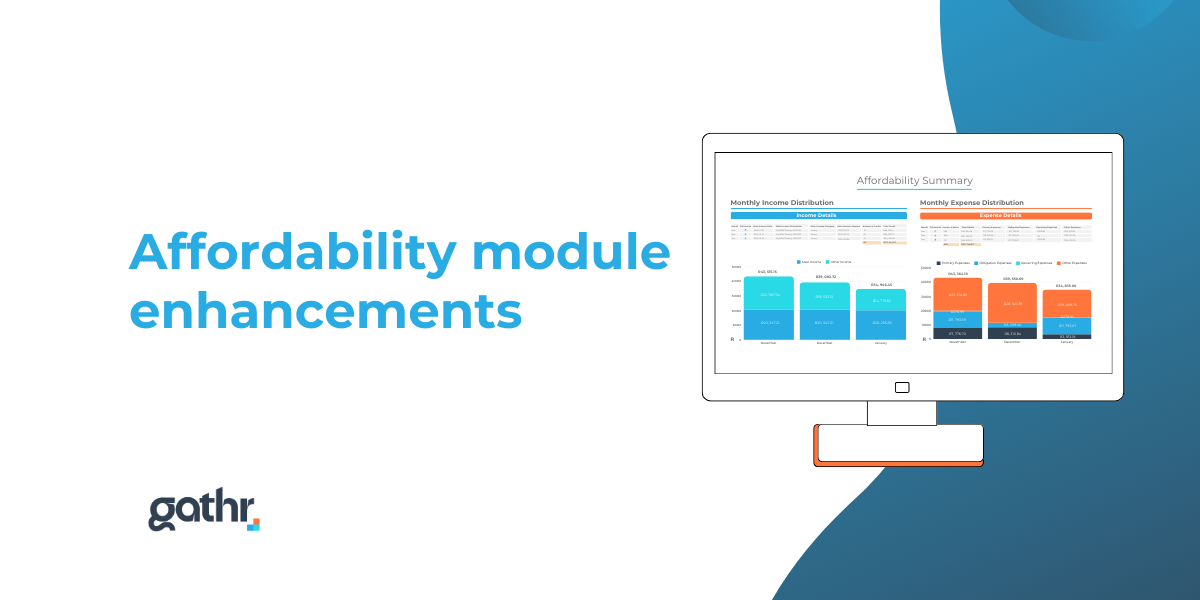 Affordability module enhancements